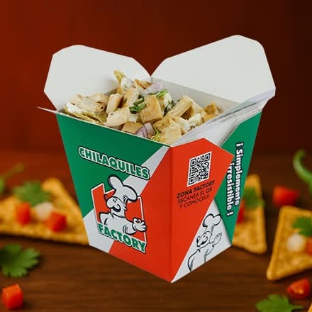 Chilaqleta con Pollo