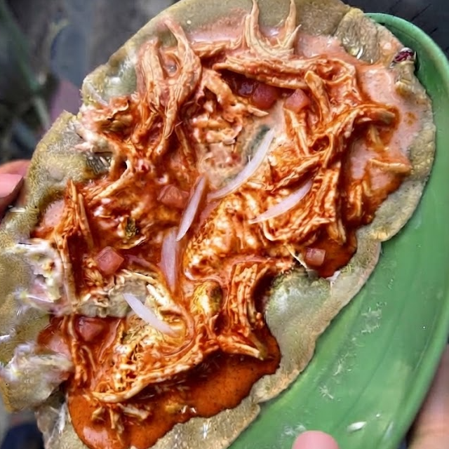 Quesadilla De Tinga De Pollo