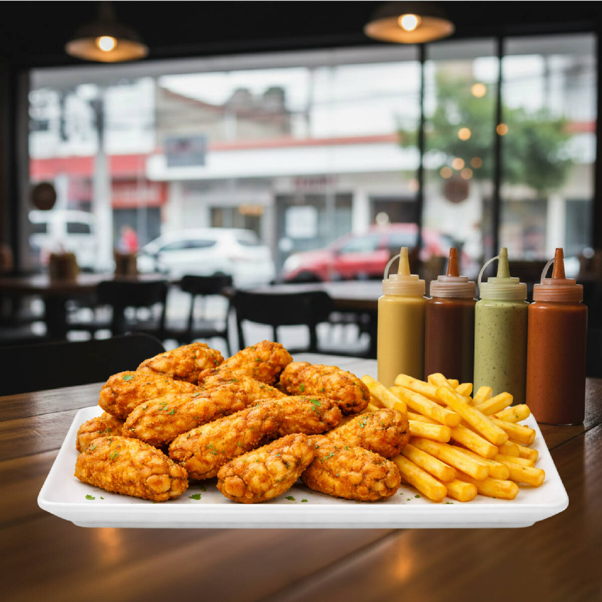 Porcion de 12 Alitas (2 Sabores)