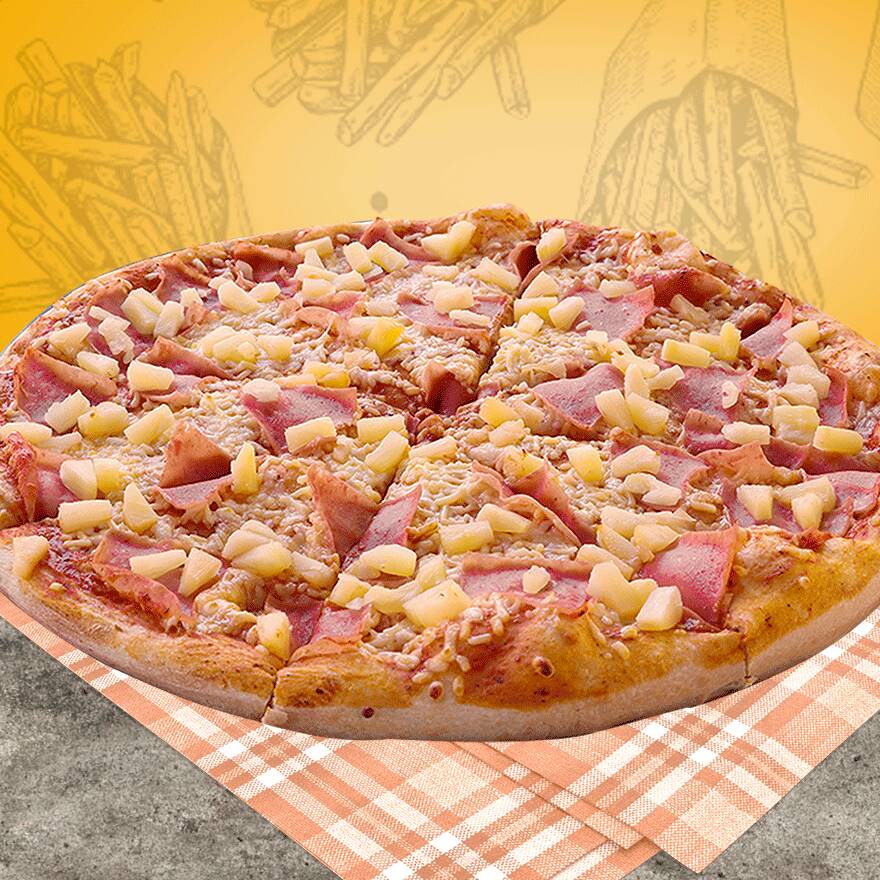Pizza Familiar Hawaiana C