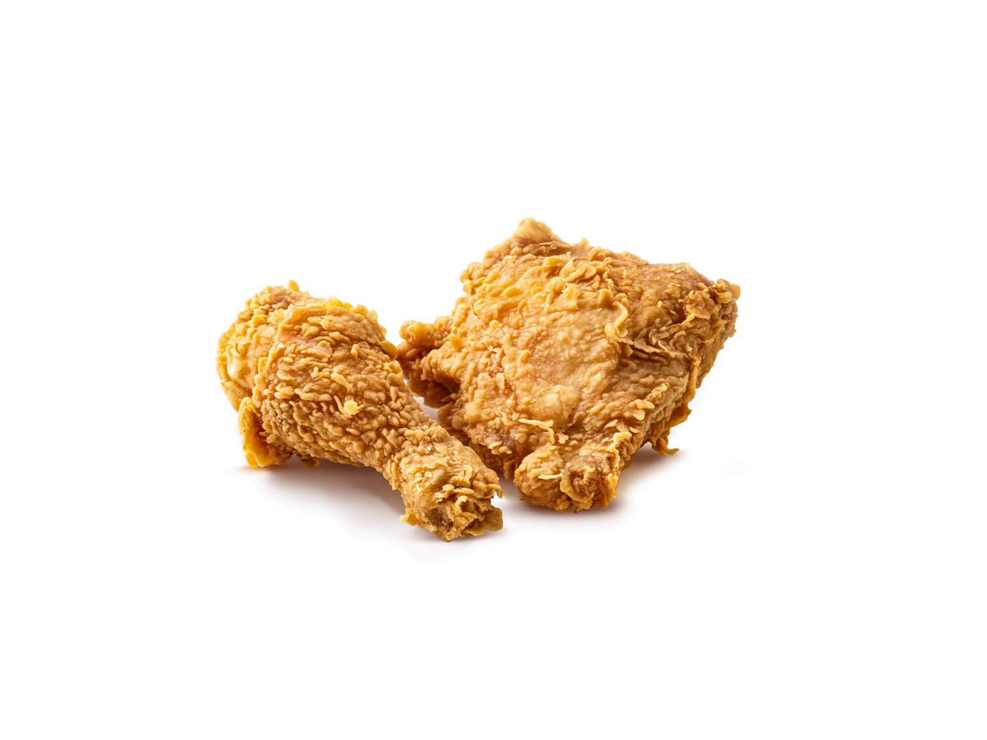 2 Piezas de pollo crispy