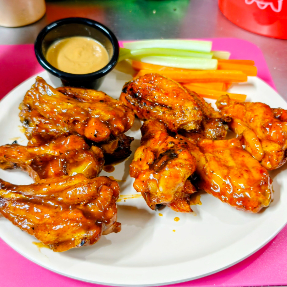 10 Pzas de Alitas (Buffalo + BBQ Habanero)