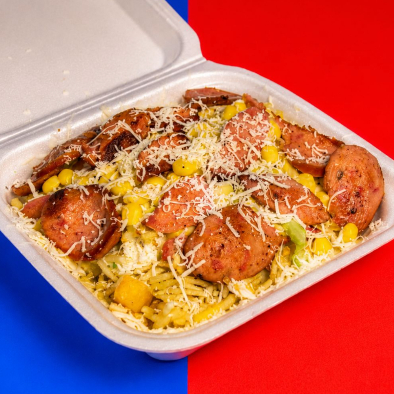 Salchipapa Mini Suiza