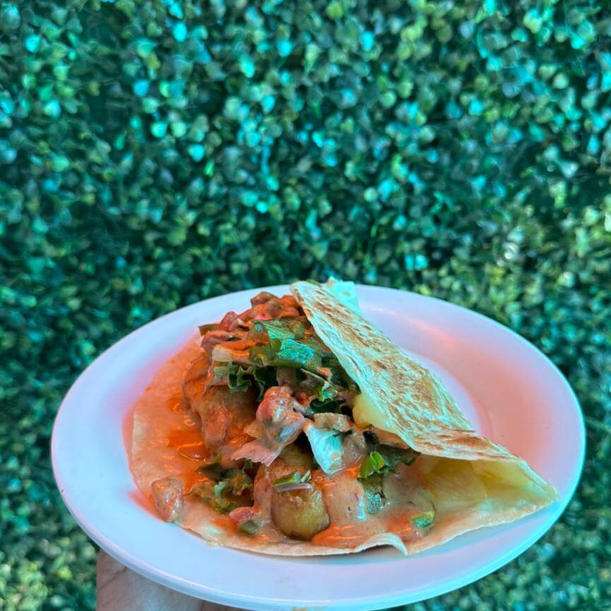 Quesadilla de Camarón Capeado