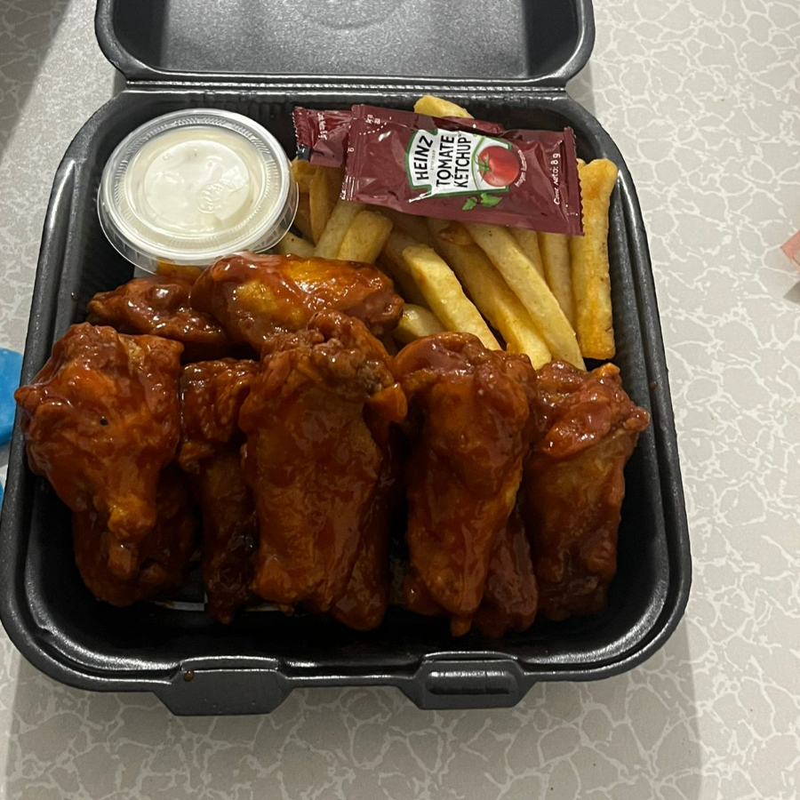 Orden de Alitas 6pz BbQ