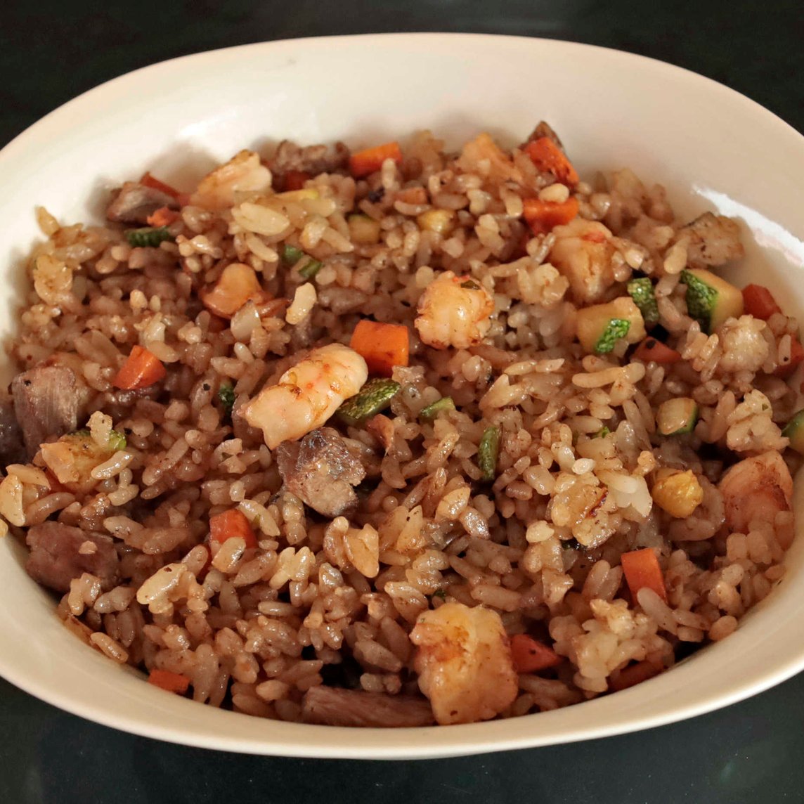 Yakimeshi mixto