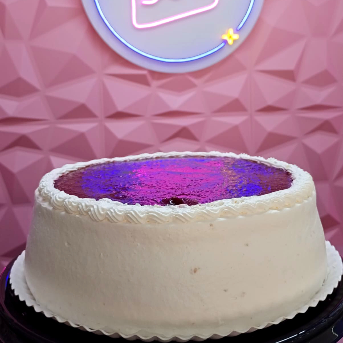 Pastel de Queso con Zarzamora