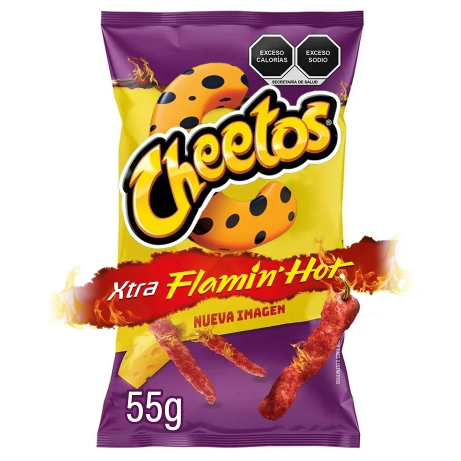 Cheetos Flaming Hot Chico 55 gr