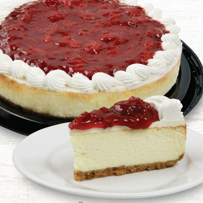 Pay de Queso con Frambuesa
