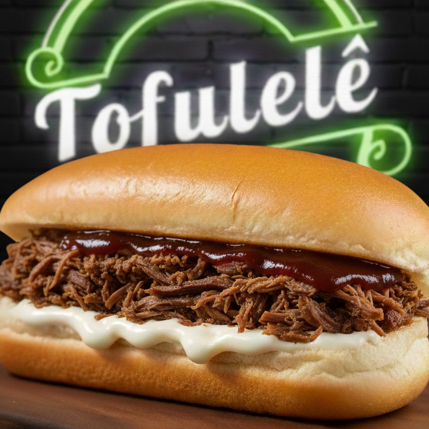 Deliciosa combinação de carne de jaca desfiada temperada tipo churrasco, com molho barbecue, no pão de hot dog. (Imagem ilustrativa) Alergênicos: Contém Aveia, Derivados De Trigo E Soja. Pode conter Castanha De Caju. Contém Glúten.