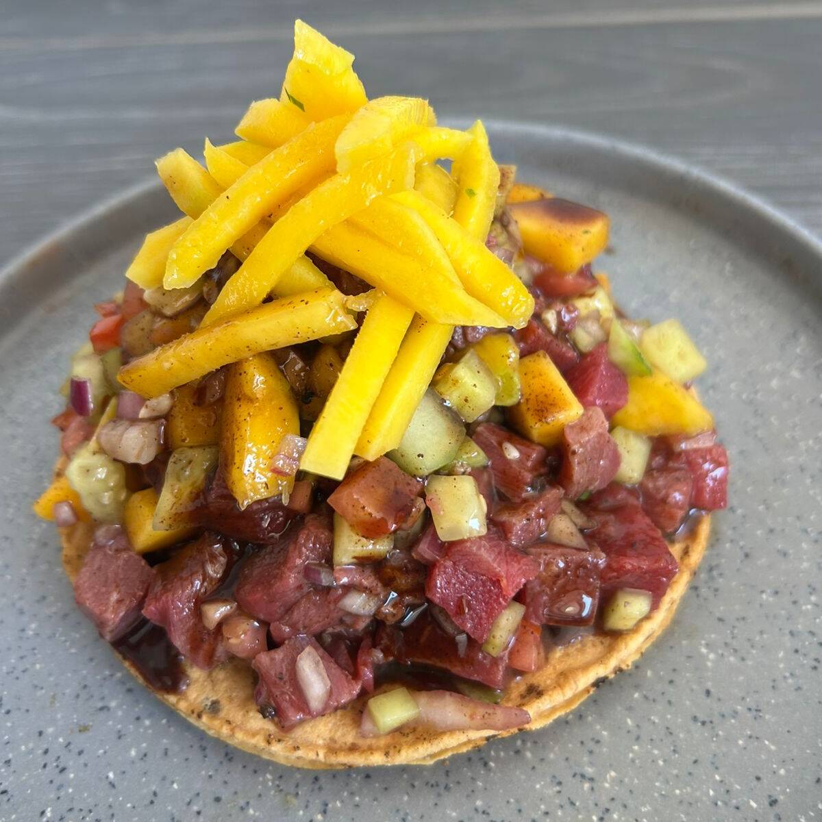 Tostadas Especiales Atun con o sin Mango