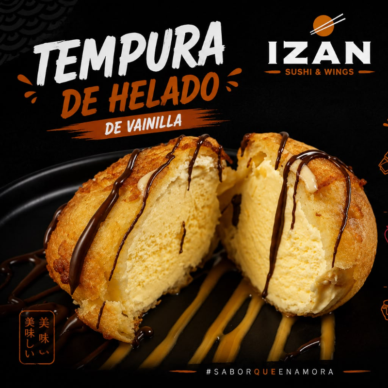 TEMPURA HELADO