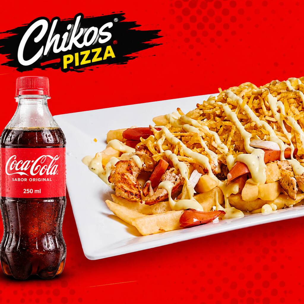 Salchipollo RANCHERA + Coca Cola 250 Ml