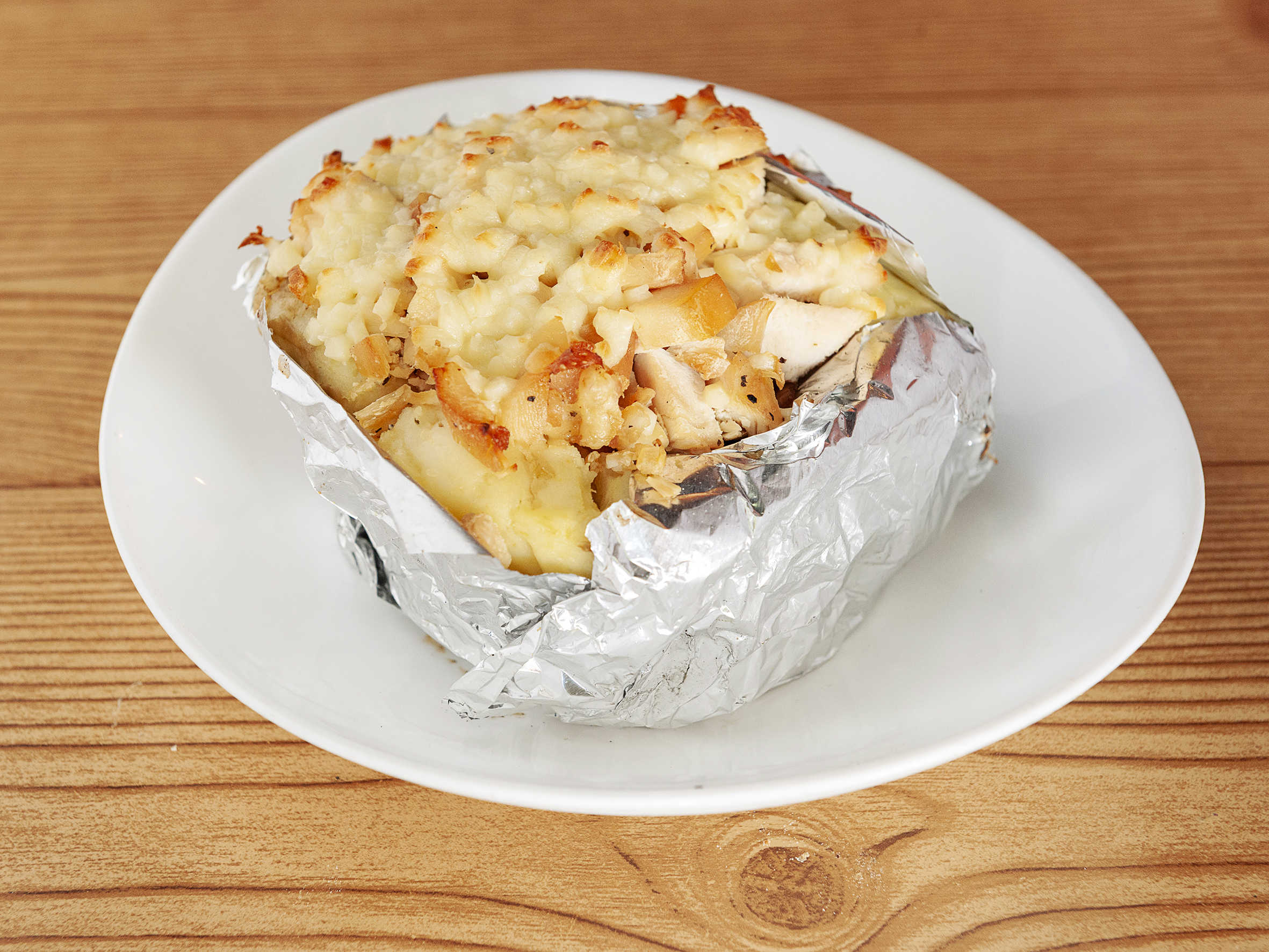 Papa Rellena de Pollo