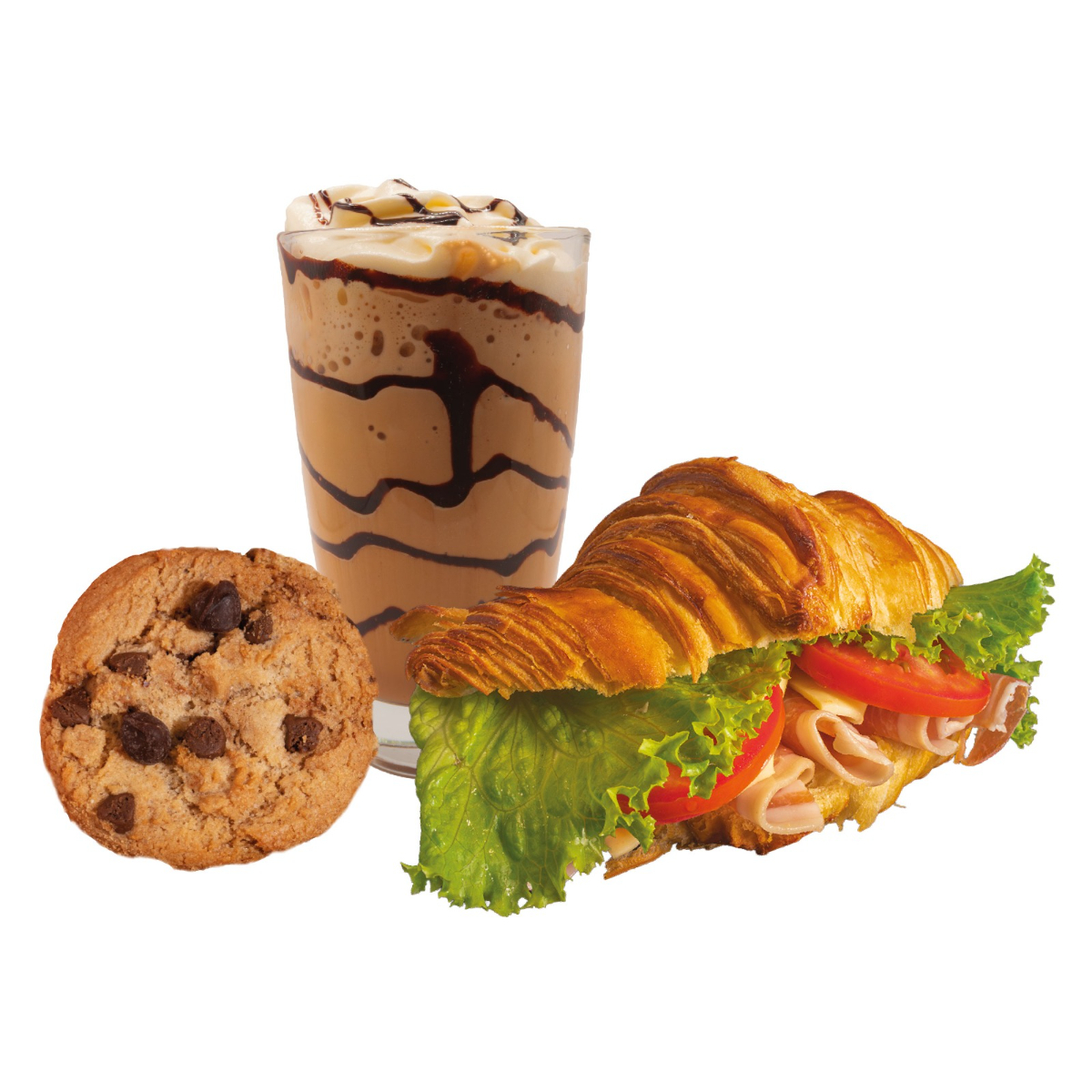 Croissant -Frappé Mocha