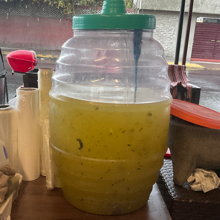 Medio Litro de Agua Fresca