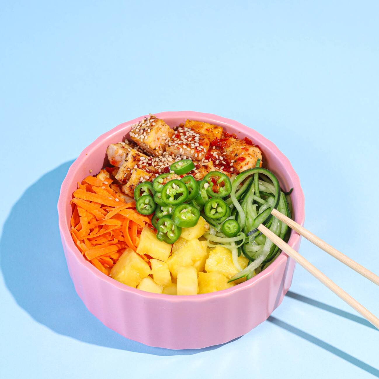 Pollo Agridulce Bowl.