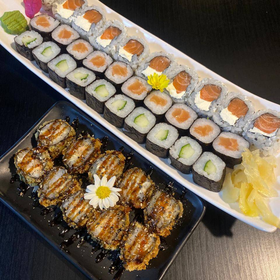10 uramaki Filadélfia
10 hot Filadélfia
10 hossomaki
10 hossomaki pepino