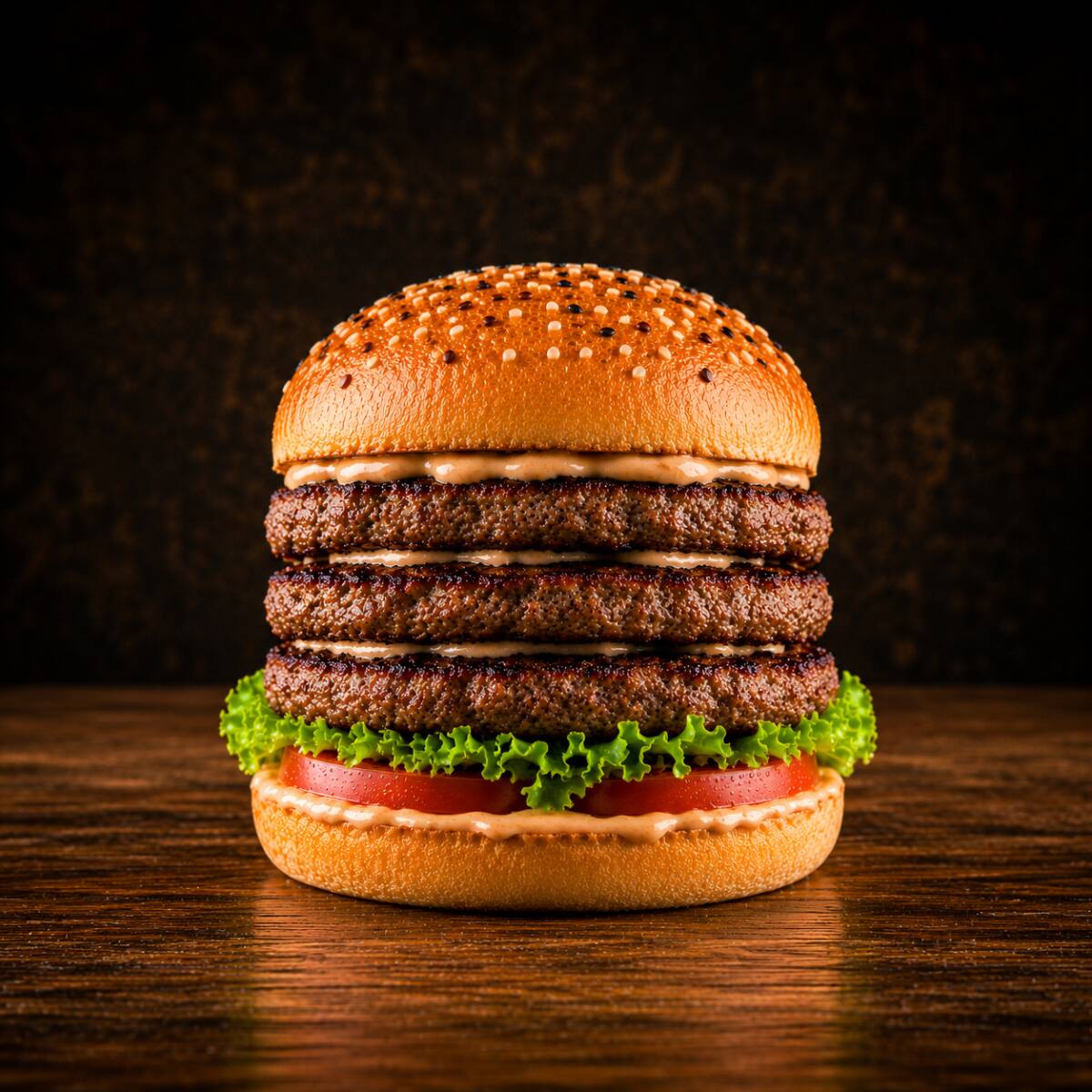 Hamburguesa Triple Carne