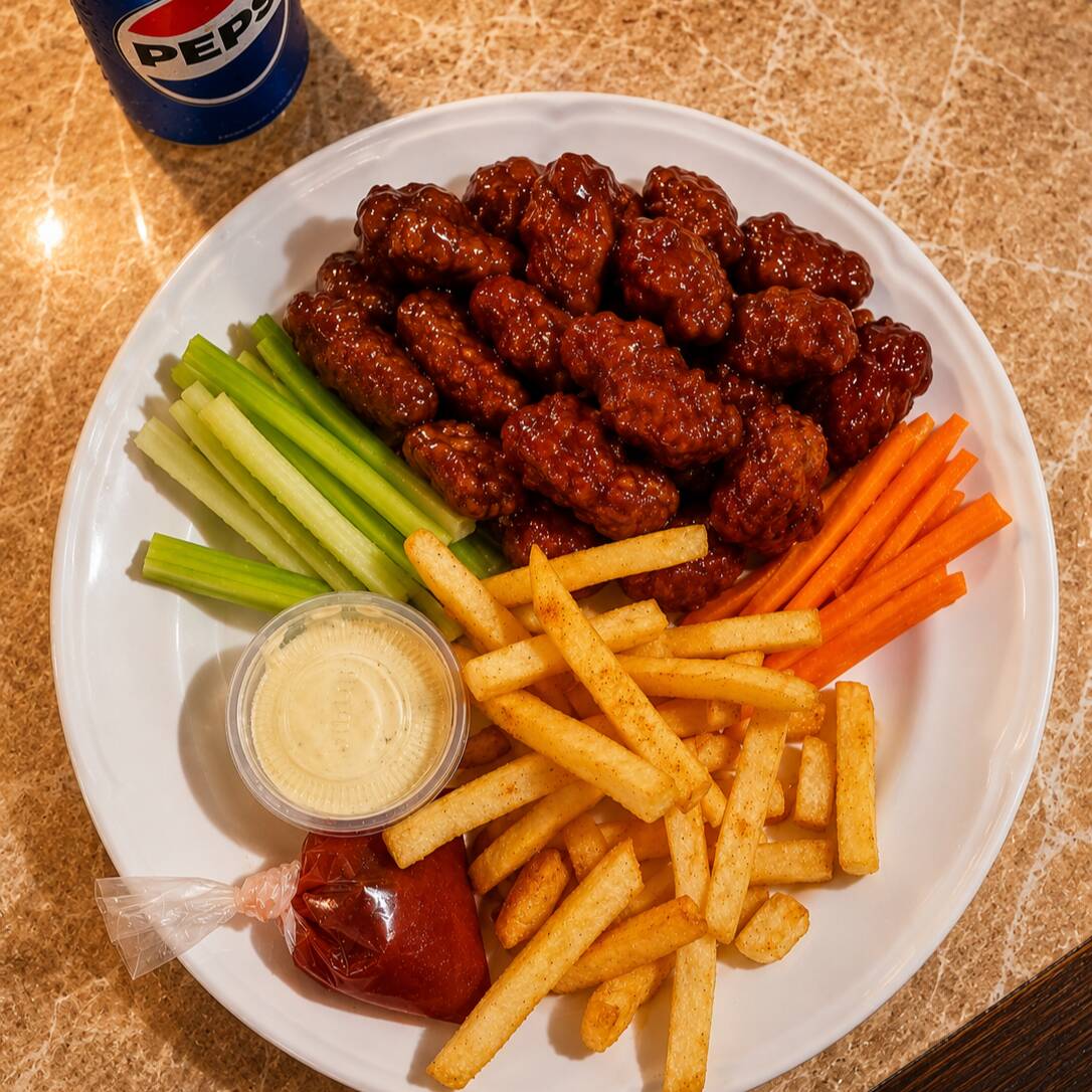 Combo Boneless 250g + Papas + Bebida (gratis)