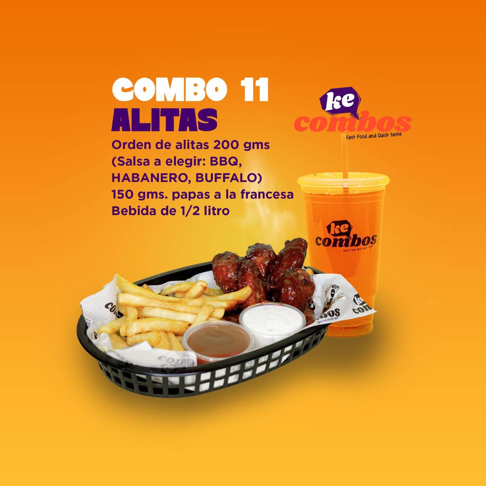 Combo 10: Alitas