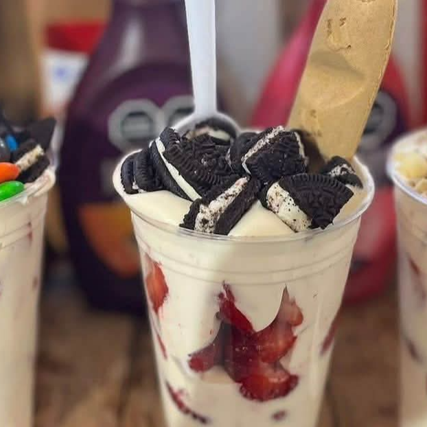 Fresas con oreo vaso del #12