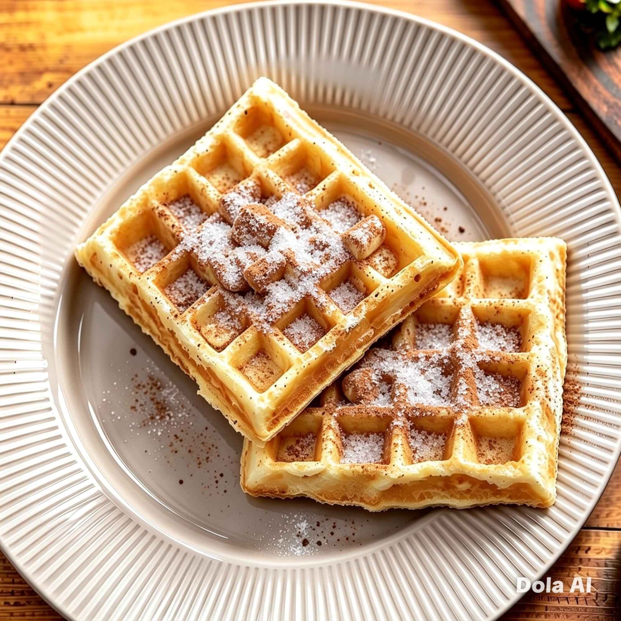 Wafle Cinnamon