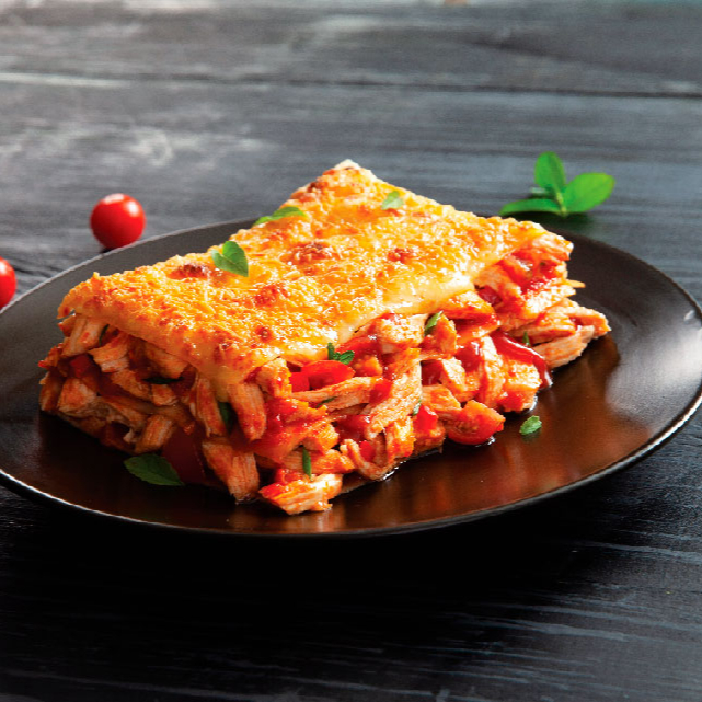 LASAÑA BOLONIA Y PIMENTON 450GR