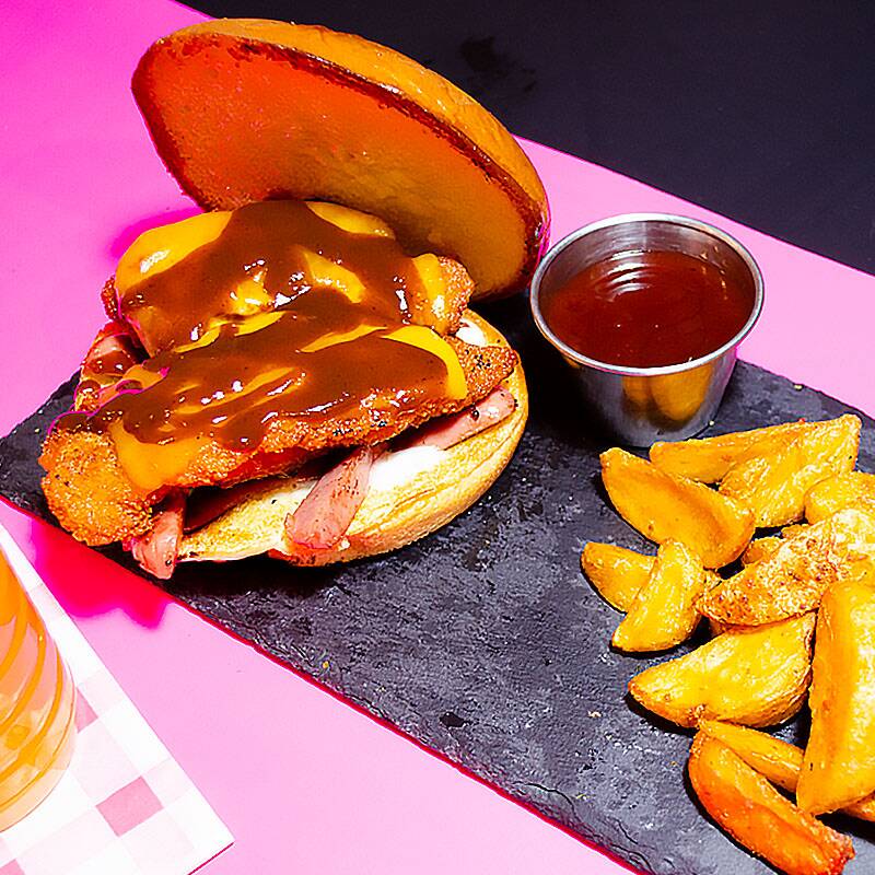 Crispy Chiken BBQ Combo
