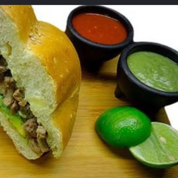 Torta de Arrachera