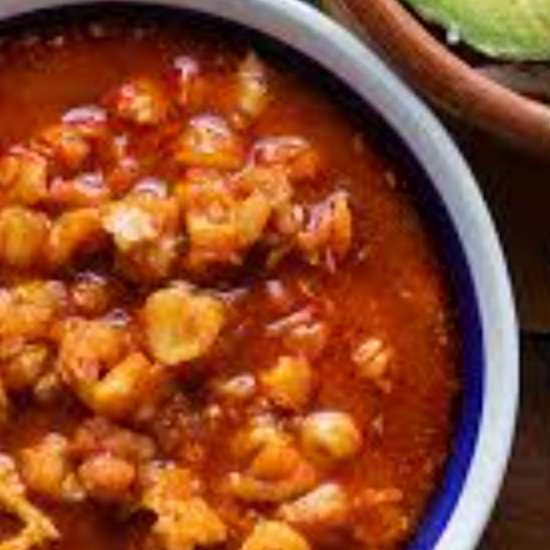 Pozole Rojo de Cerdo