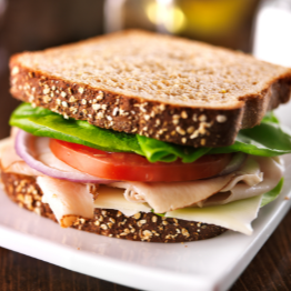 Sndwich de Jamon de pavo