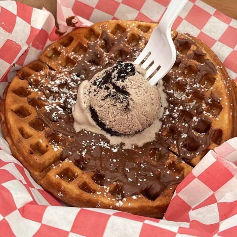 Waffle Preparado