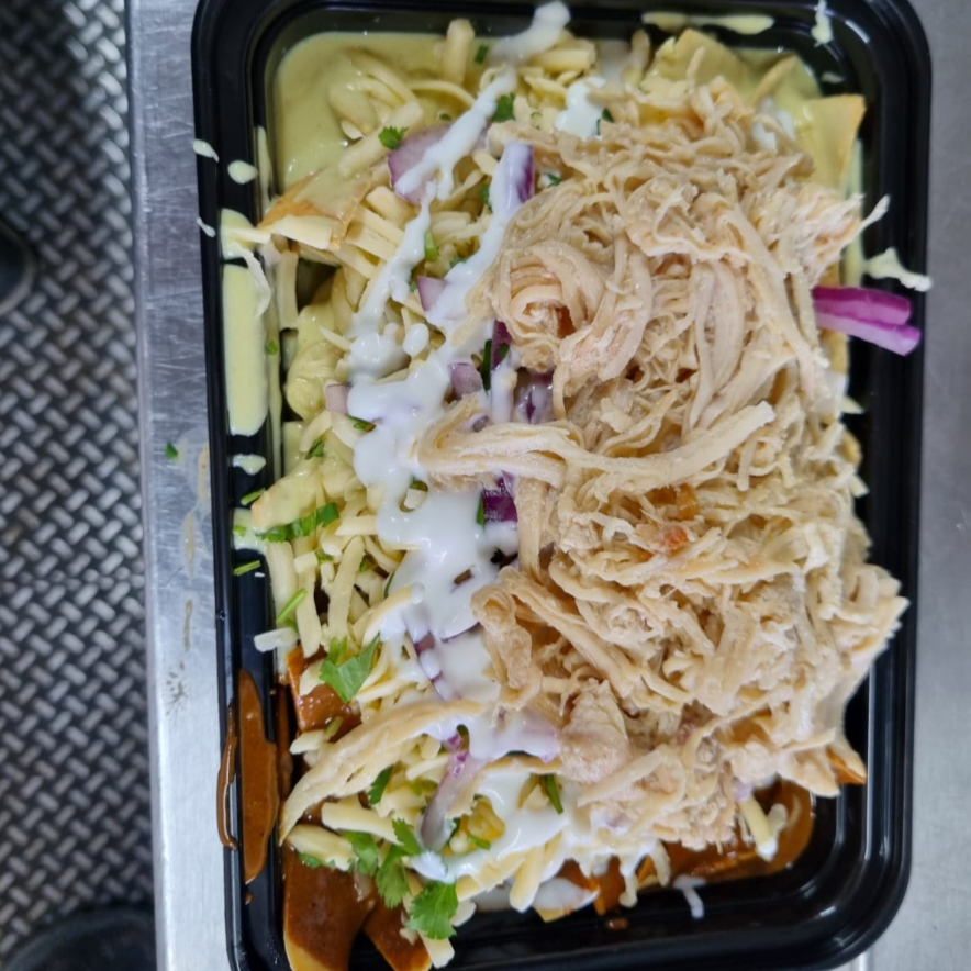 Chilaquiles Jalapeño Cream