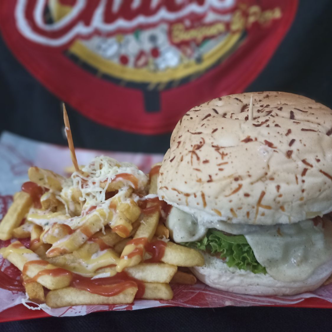 Hamburguesa sencilla