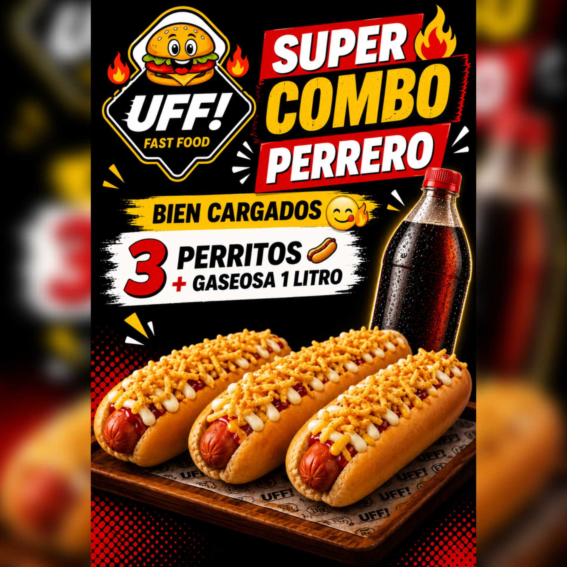 Combo de Perros Uff!