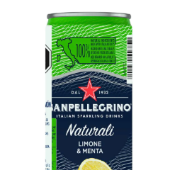 LIMONE & MENTA SAN PELLEGRINO, 330 ML.