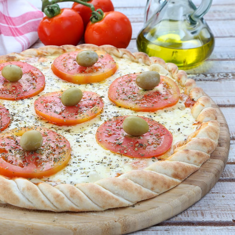 Borda de requeijão grátis