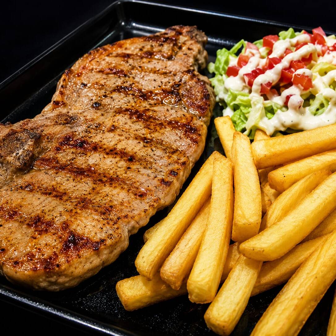 Vaquerito Cerdo Asado + Bebidas