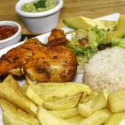 Bandeja con Pollo Asado