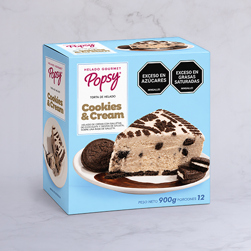 Torta De Helado Cookies and cream