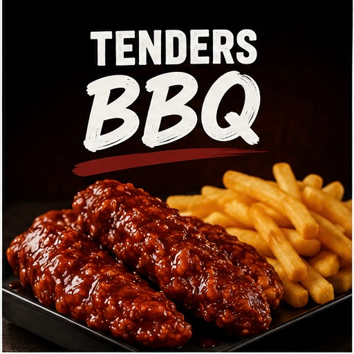 BBQ y papas