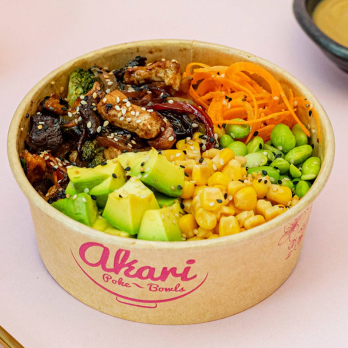 Bowl Mixto Pollo y Res