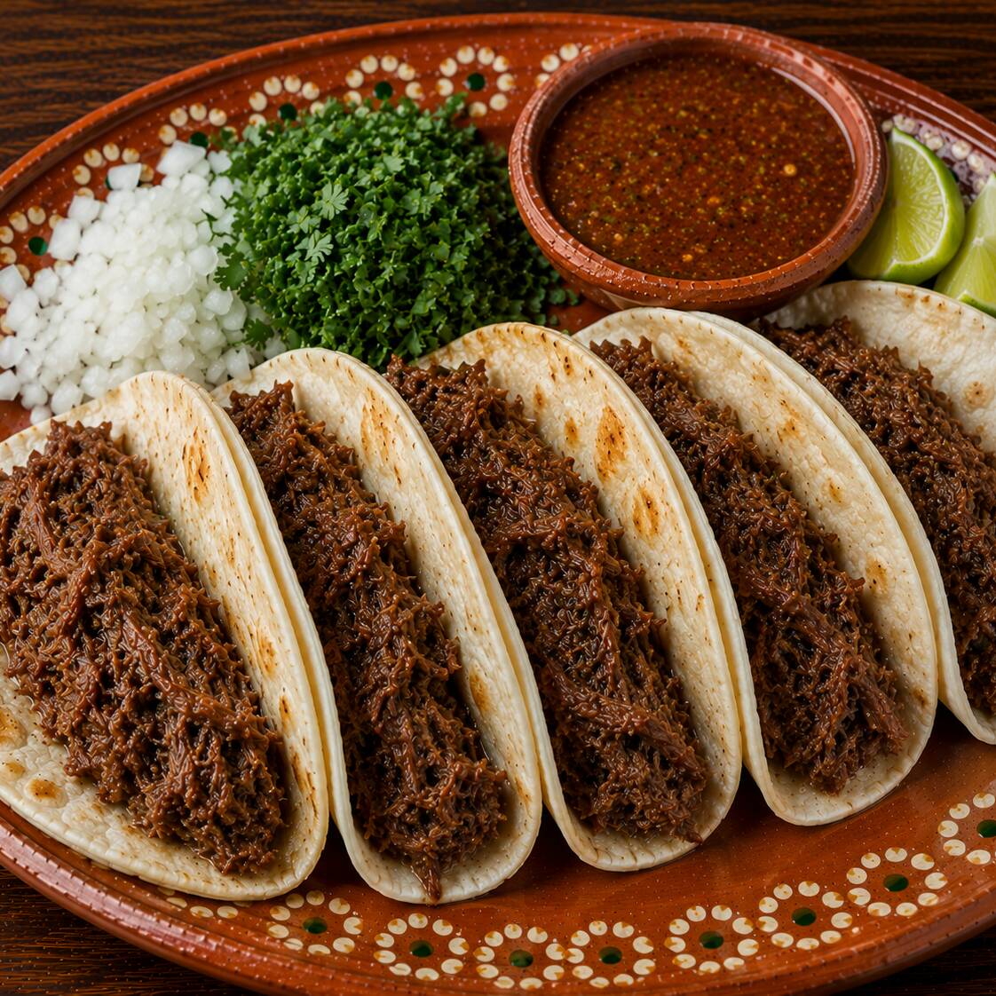 Tacos Barbacoa Harina