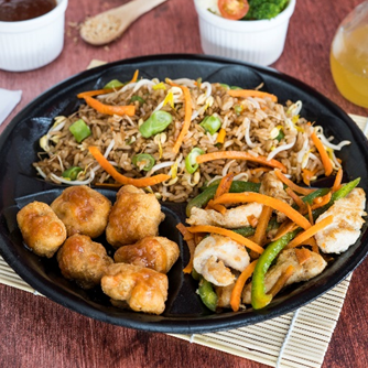 Pollo Ostras Cerditos