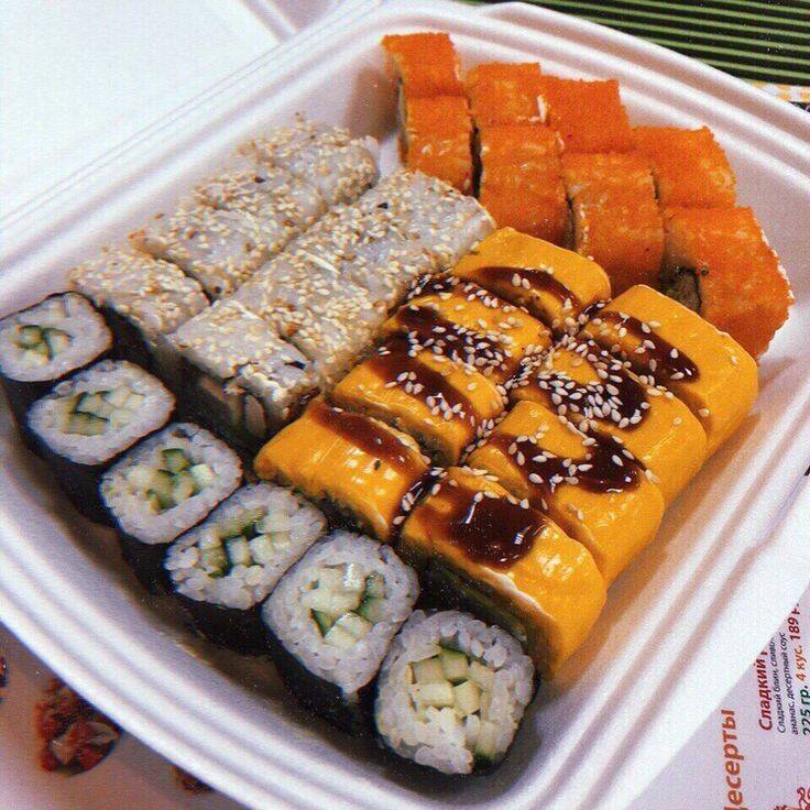 40 Piezas Sushi + SALSA DULCE