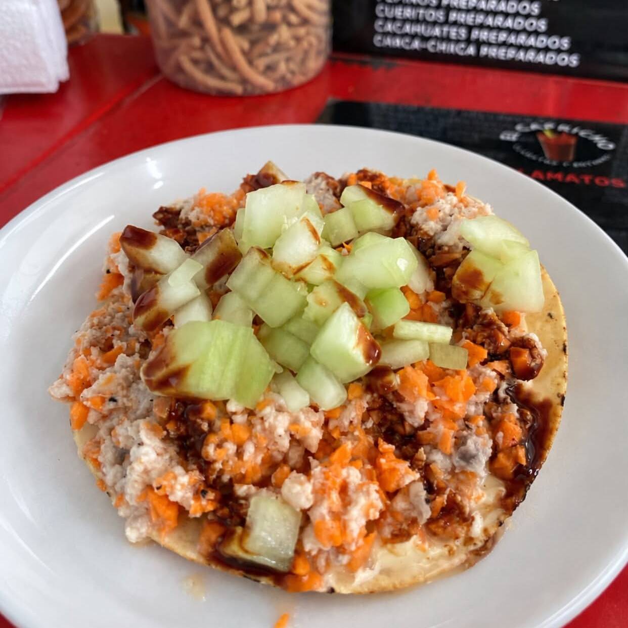 Tostada Ceviche de Sierra