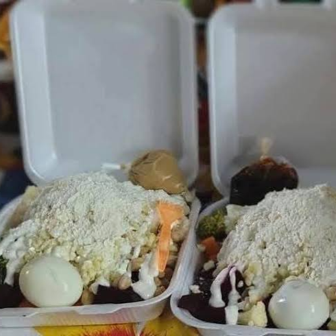 Verdura con Queso y Crema Chico