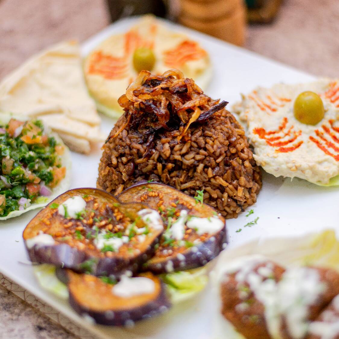 Plato Mixto Vegetariano 7 Sabores