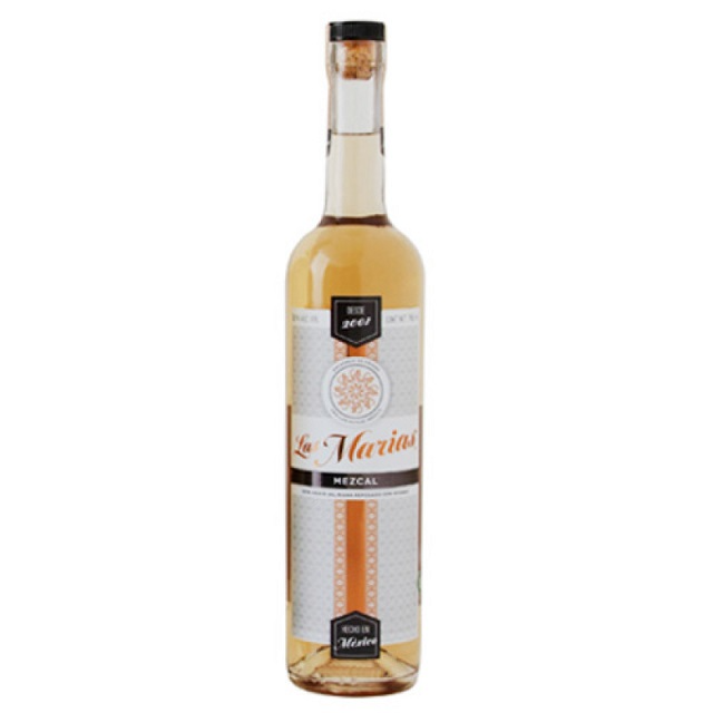 Mezcal Las Marias Reposado Con Gusano 750 Ml